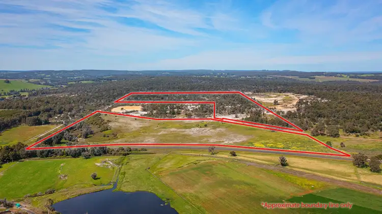Main view of Homely rural property listing, Lot 751 Donnybrook - Boyup Brook Road, Beelerup WA 6239