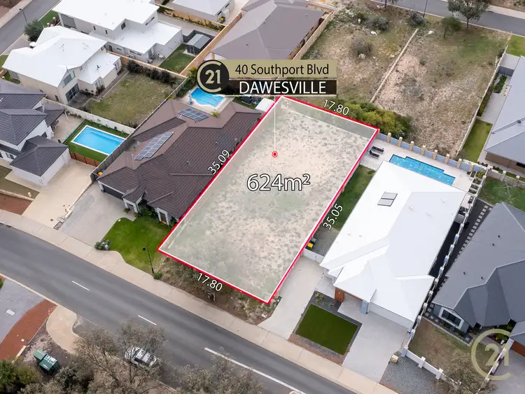 Fifth view of Homely land listing, 40 Southport Boulevard, Dawesville WA 6211
