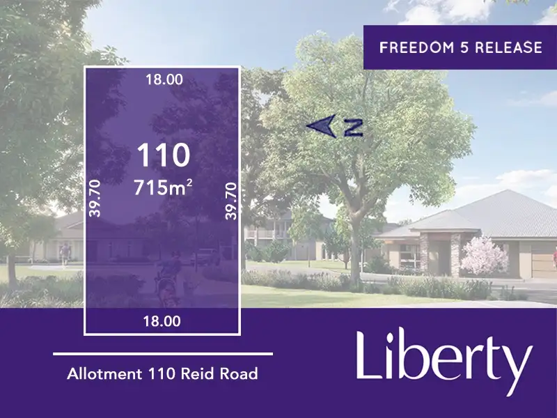 Main view of Homely land listing, Lot 110 Reid Road, Two Wells SA 5501