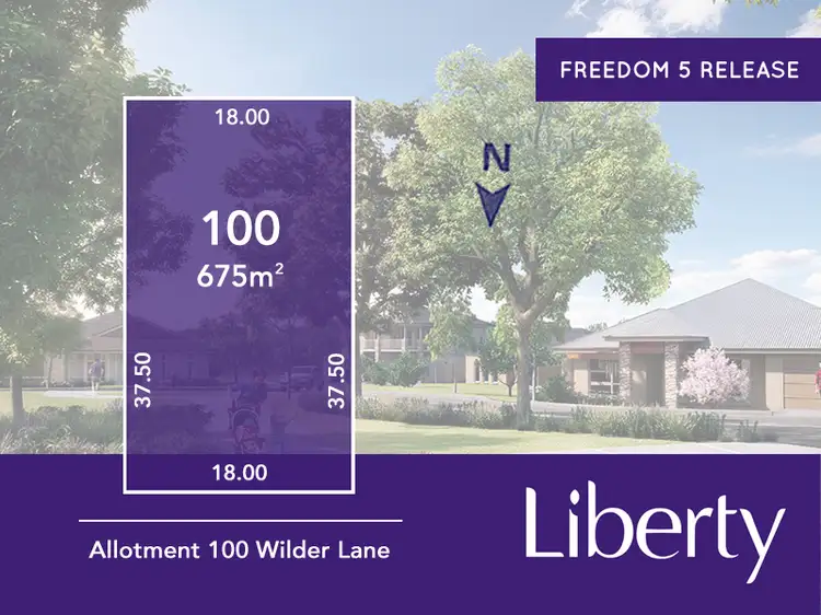Main view of Homely land listing, Lot 100 Wilder Lane, Two Wells SA 5501