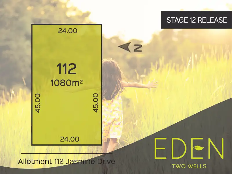 Main view of Homely land listing, Lot 112 Jasmine Drive, Two Wells SA 5501