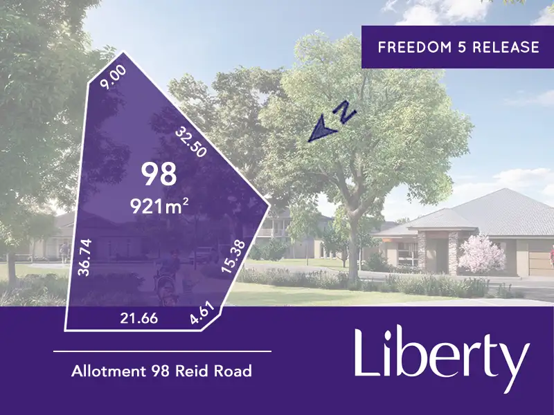 Main view of Homely land listing, Lot 98 Reid Road, Two Wells SA 5501