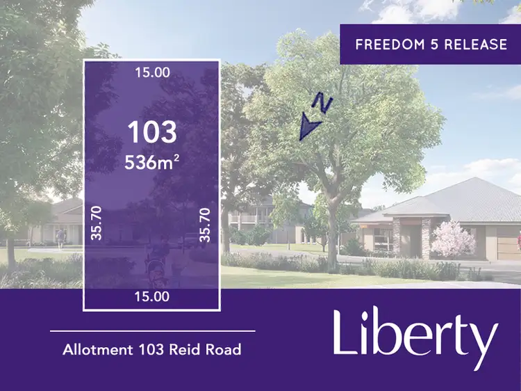 Main view of Homely land listing, Lot 103 Reid Road, Two Wells SA 5501