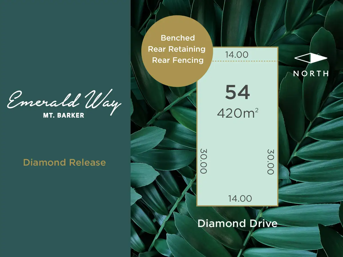 Main view of Homely land listing, Lot 54 Diamond Drive, Mount Barker SA 5251