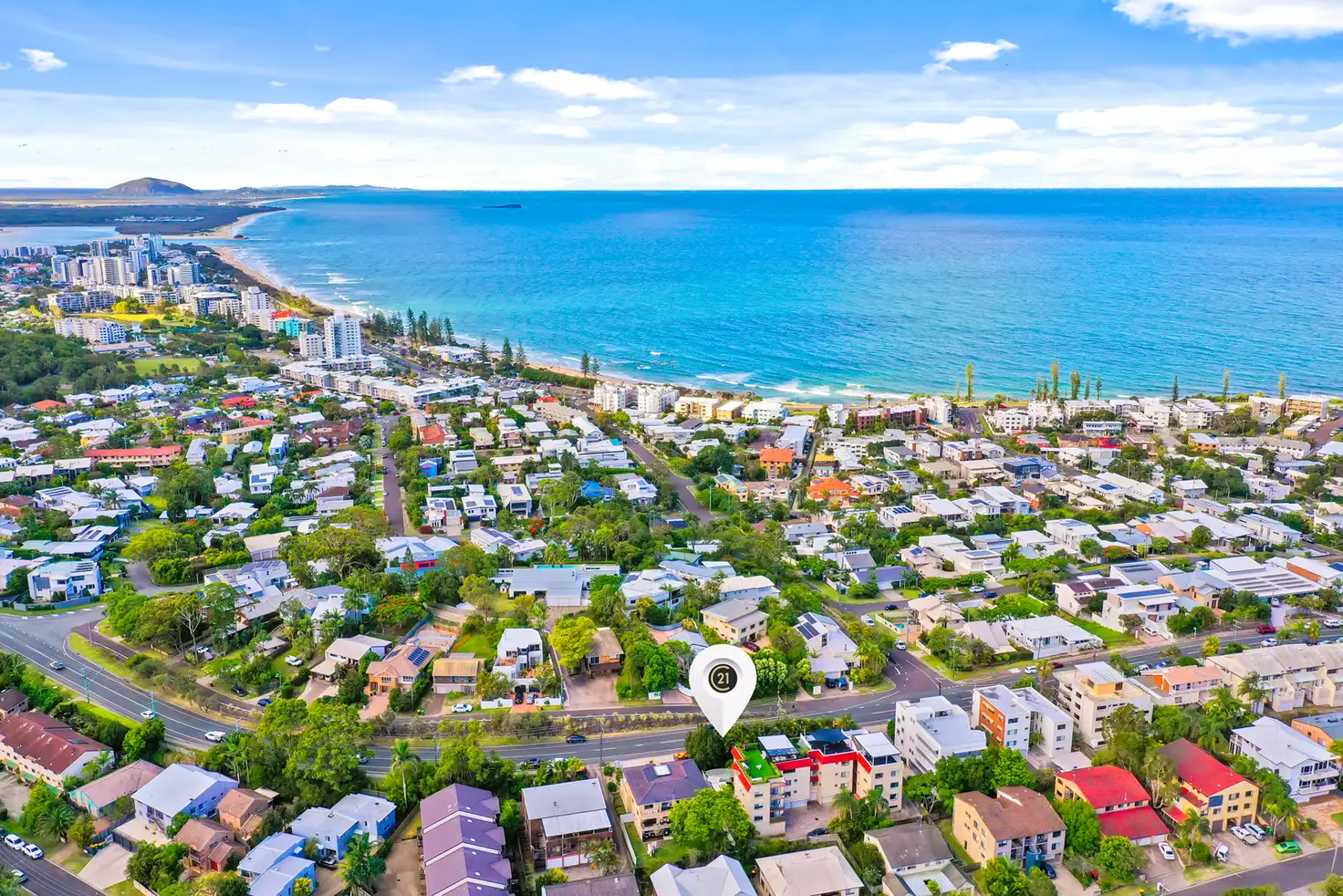 Main view of Homely unit listing, 4/83-85 Buderim Avenue, Mooloolaba QLD 4557