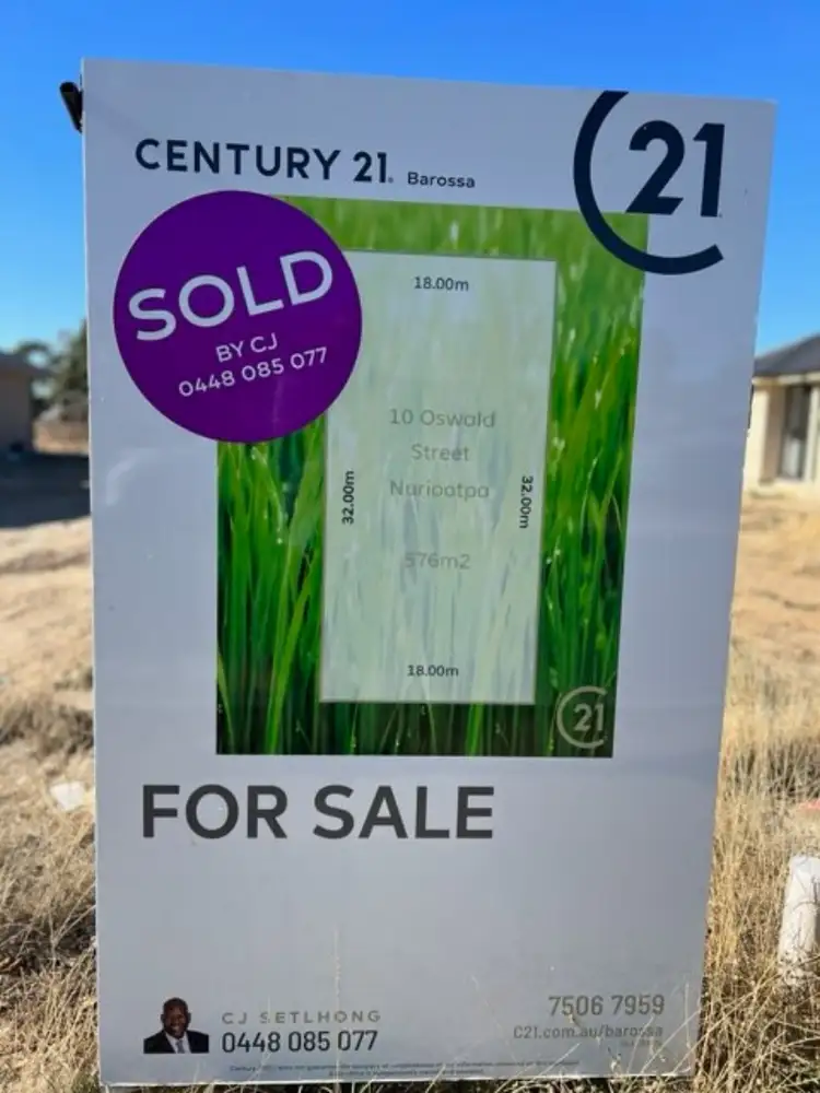 Main view of Homely land listing, 10 Oswald Street, Nuriootpa SA 5355