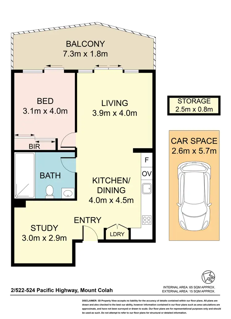 Seventh view of Homely apartment listing, 2/522-524 Pacific Highway, Mount Colah NSW 2079
