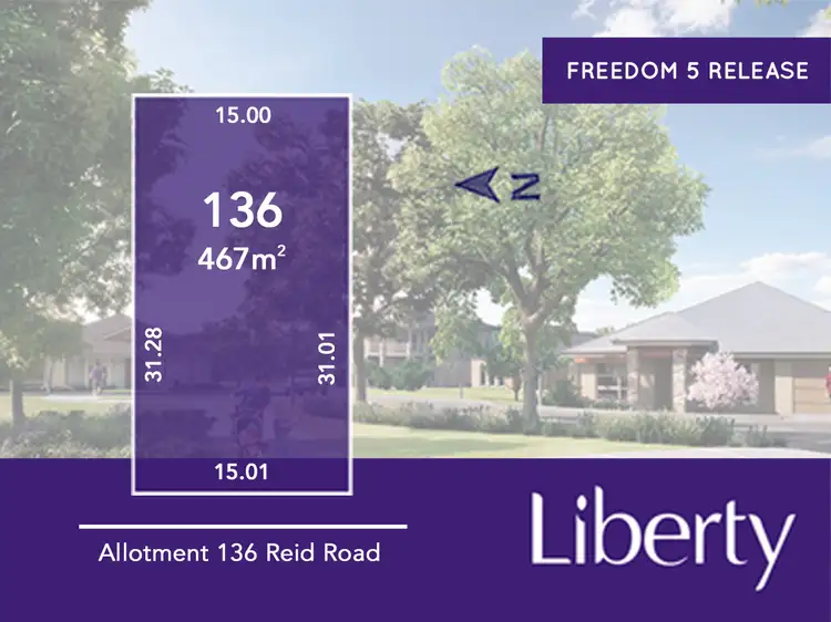 Main view of Homely land listing, Lot 136 Reid Road, Two Wells SA 5501