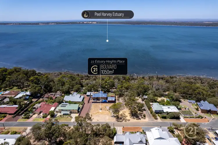 Second view of Homely land listing, 22 Estuary Heights Place, Bouvard WA 6211