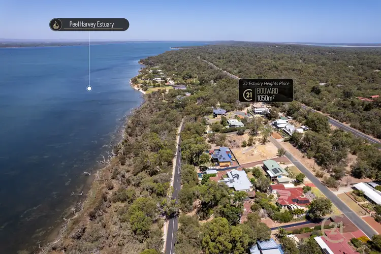 Third view of Homely land listing, 22 Estuary Heights Place, Bouvard WA 6211