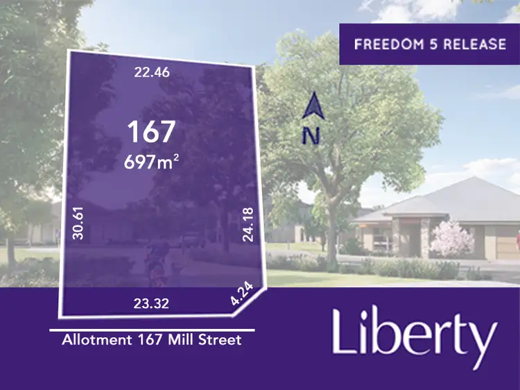 Main view of Homely land listing, Lot 167 Mill Avenue, Two Wells SA 5501