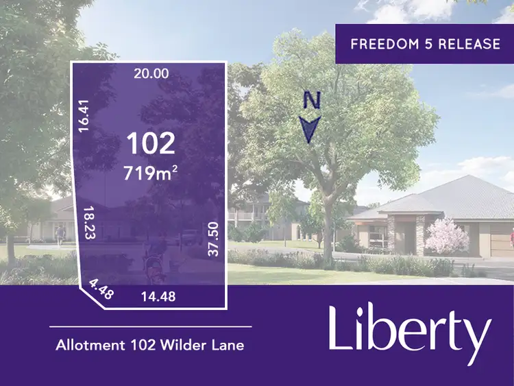Main view of Homely land listing, Lot 102 Wilder Lane, Two Wells SA 5501