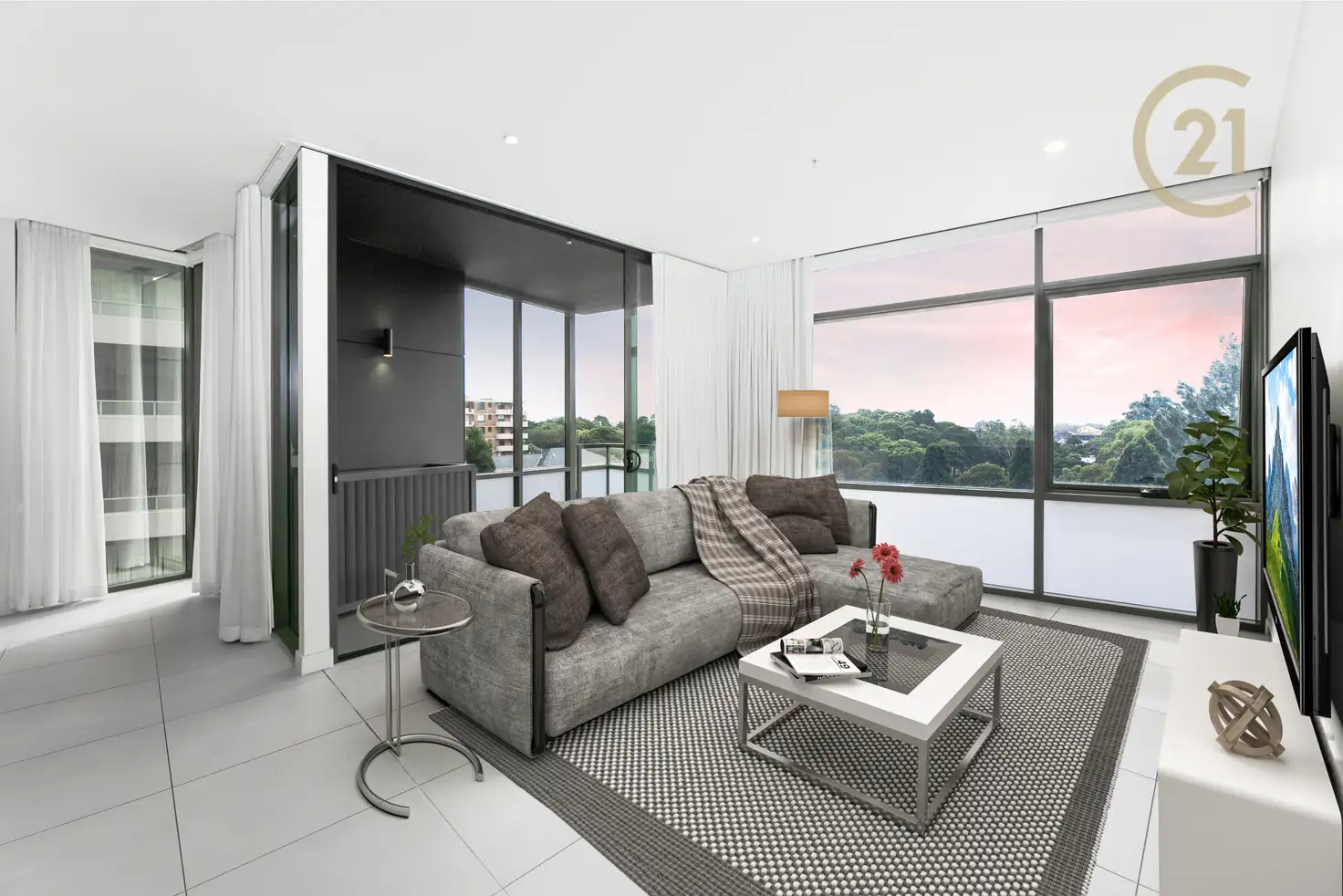 Main view of Homely apartment listing, 602/2a Elsie Street, Burwood NSW 2134