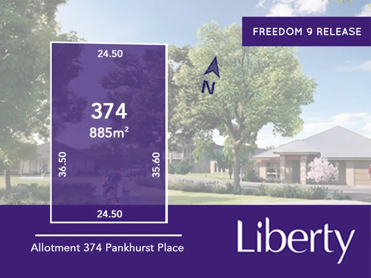 Main view of Homely land listing, Lot 374 Pankhurst Place (Stage 9), Two Wells SA 5501