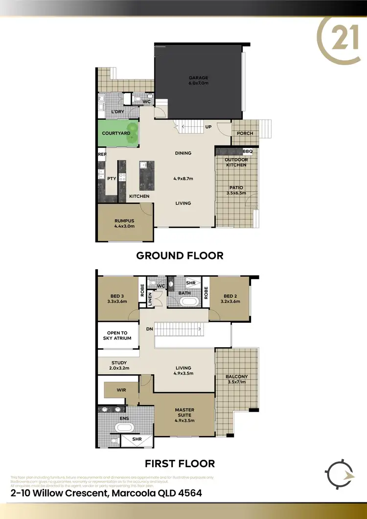 Fifth view of Homely semi-detached listing, 2/10 Willow Crescent, Marcoola QLD 4564