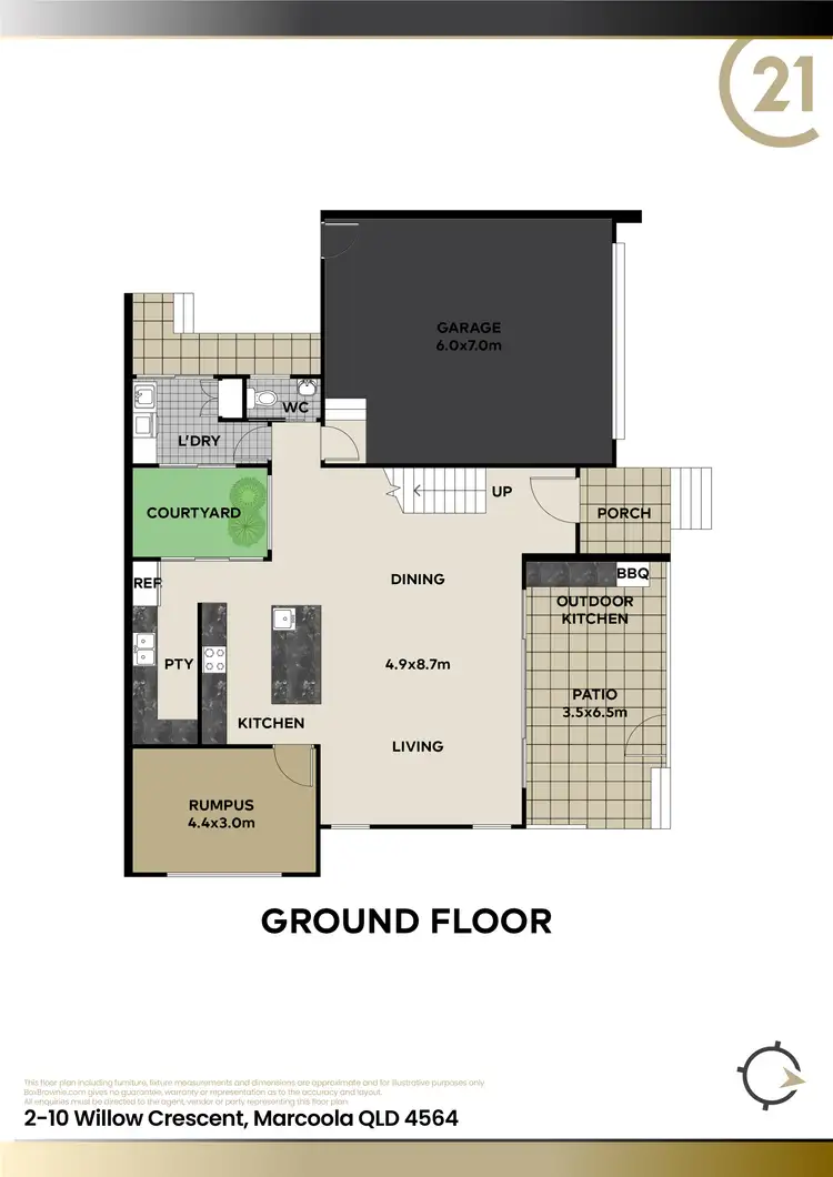 Sixth view of Homely semi-detached listing, 2/10 Willow Crescent, Marcoola QLD 4564