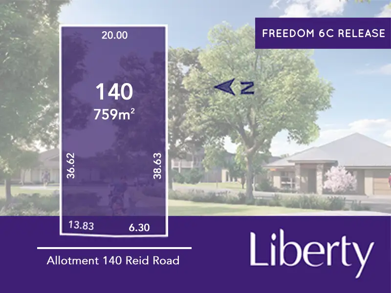 Main view of Homely land listing, Lot 140 Reid Road, Two Wells SA 5501