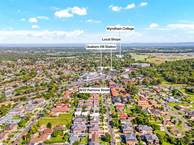 Third view of Homely townhouse listing, 8/22 Ramona Street, Quakers Hill NSW 2763