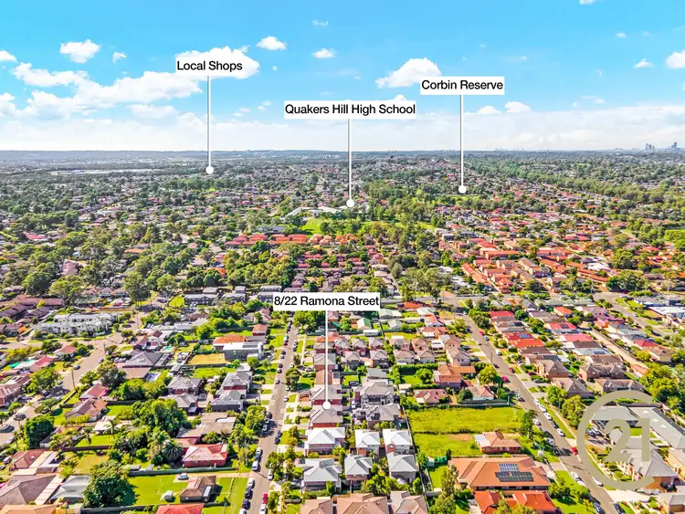 Fourth view of Homely townhouse listing, 8/22 Ramona Street, Quakers Hill NSW 2763