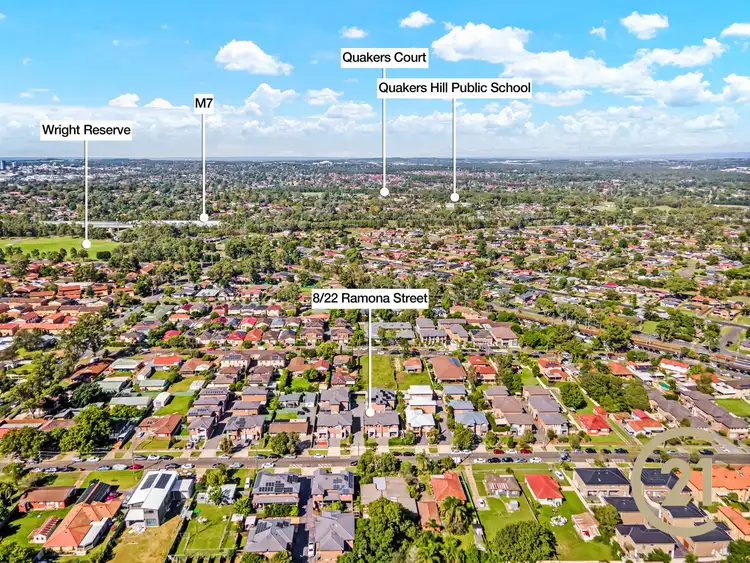 Sixth view of Homely townhouse listing, 8/22 Ramona Street, Quakers Hill NSW 2763