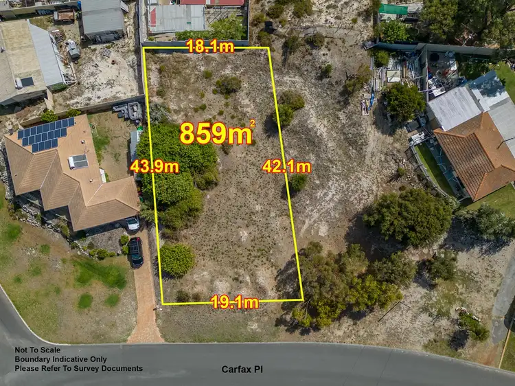Main view of Homely land listing, 3 Carfax Place, Two Rocks WA 6037