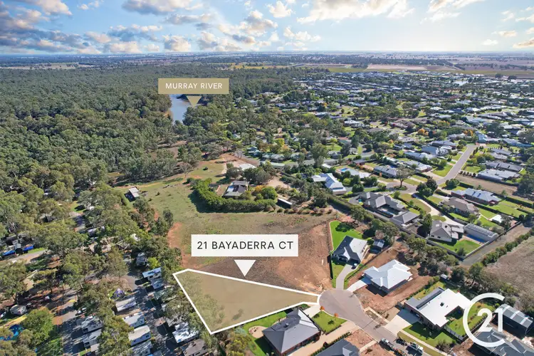 Main view of Homely land listing, 21 Bayaderra Court, Moama NSW 2731