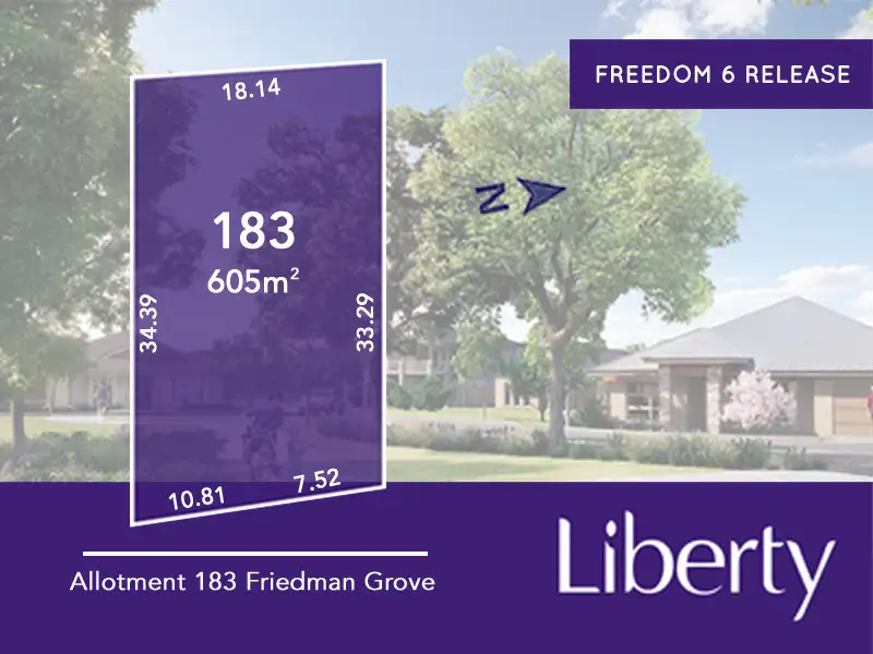 Main view of Homely land listing, Lot 183 Friedman Grove, Two Wells SA 5501