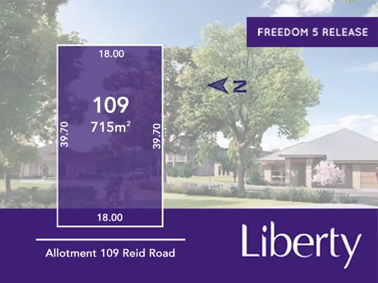 Main view of Homely land listing, Lot 109 Reid Road, Two Wells SA 5501