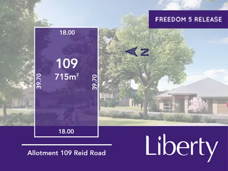 Main view of Homely land listing, Lot 109 Reid Road, Two Wells SA 5501
