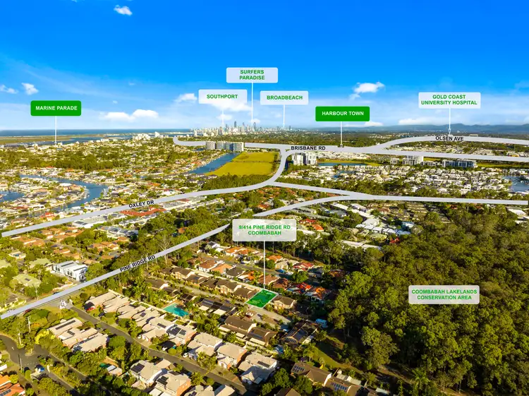 Main view of Homely villa listing, 9/414 Pine Ridge Road, Coombabah QLD 4216