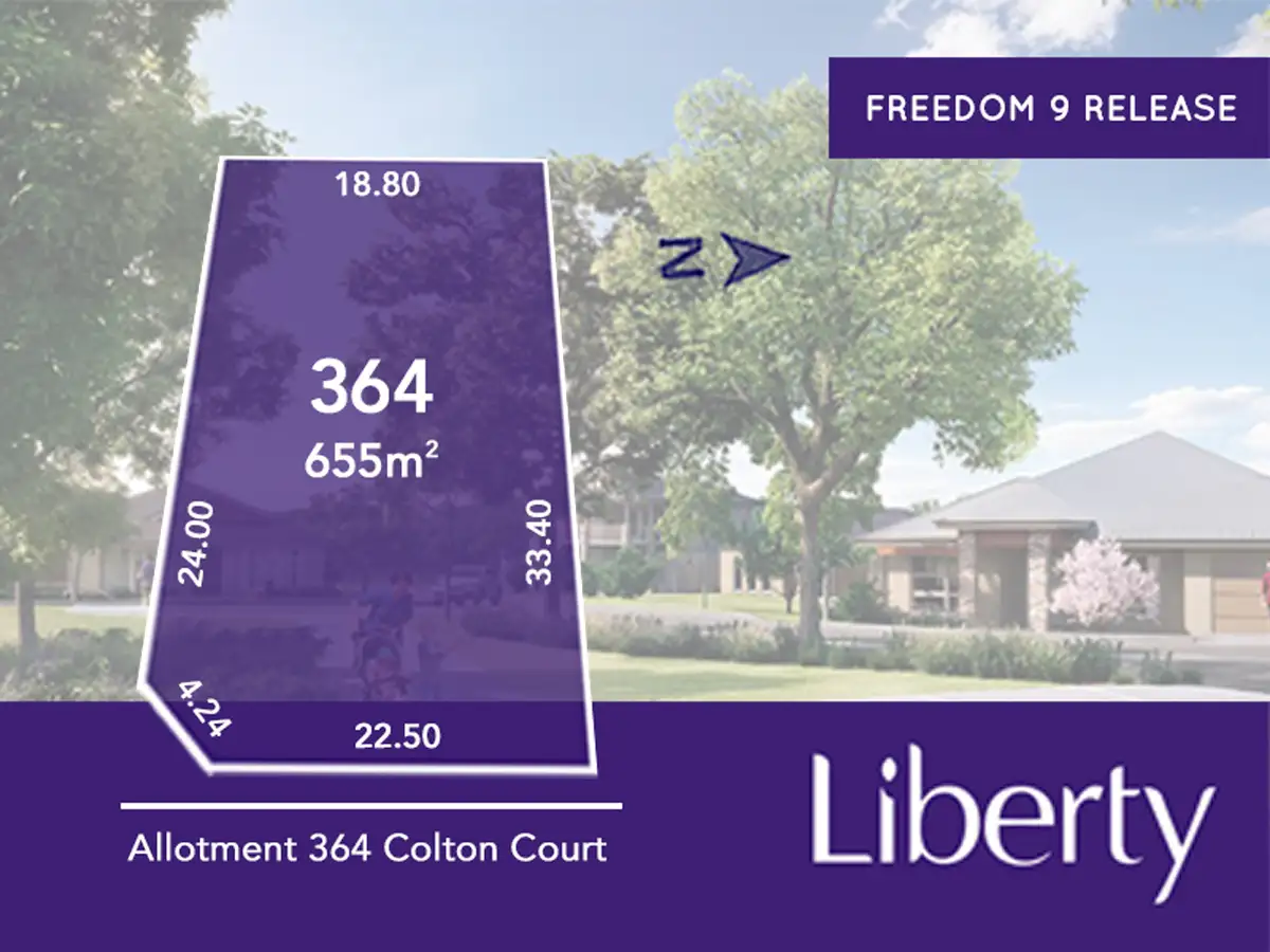 Main view of Homely land listing, Lot 364 Colton Court (Stage 9), Two Wells SA 5501