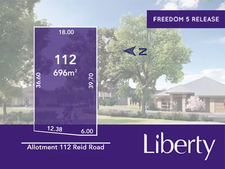 Main view of Homely land listing, Lot 112 Reid Road, Two Wells SA 5501