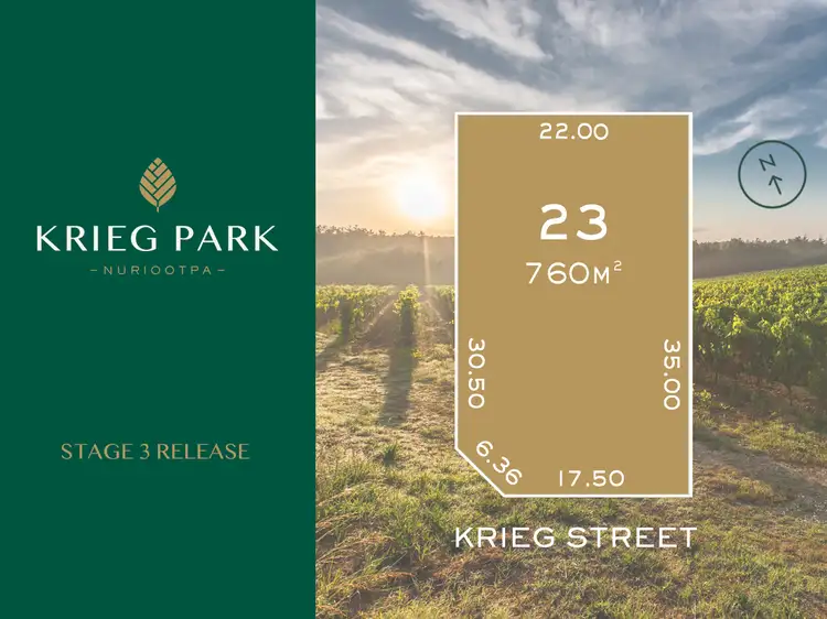 Lot 23 Krieg Street, Nuriootpa SA 5355