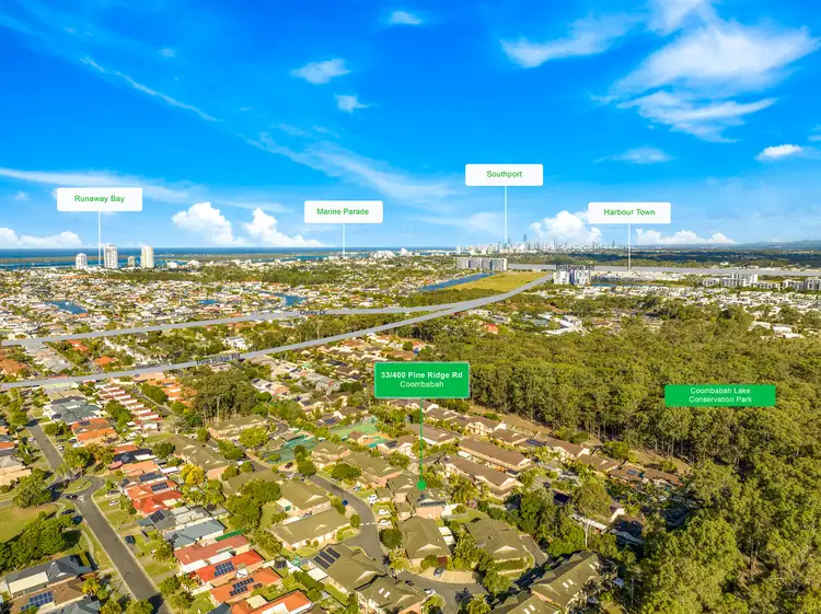Second view of Homely townhouse listing, 33/400 Pine Ridge Road, Coombabah QLD 4216
