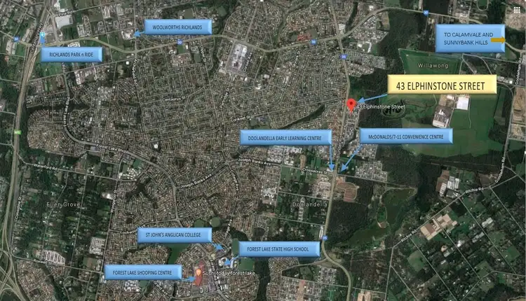 Second view of Homely land listing, 43 Elphinstone Street, Doolandella QLD 4077