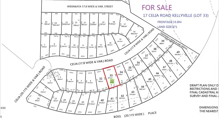 Third view of Homely land listing, 17 Celia Road, Kellyville NSW 2155