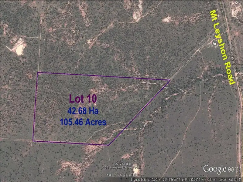 Main view of Homely rural property listing, Lot 10 Macovin Ridge Road, Charters Towers QLD 4820
