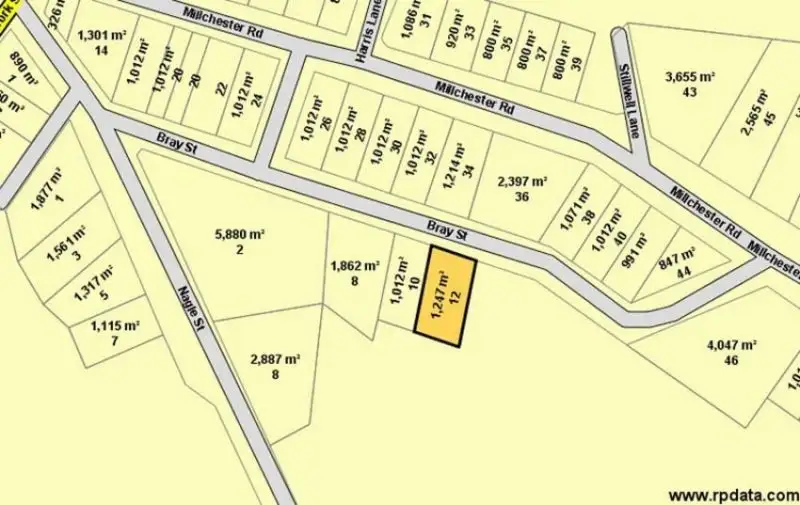 Main view of Homely land listing, 12 Bray Street, Queenton QLD 4820