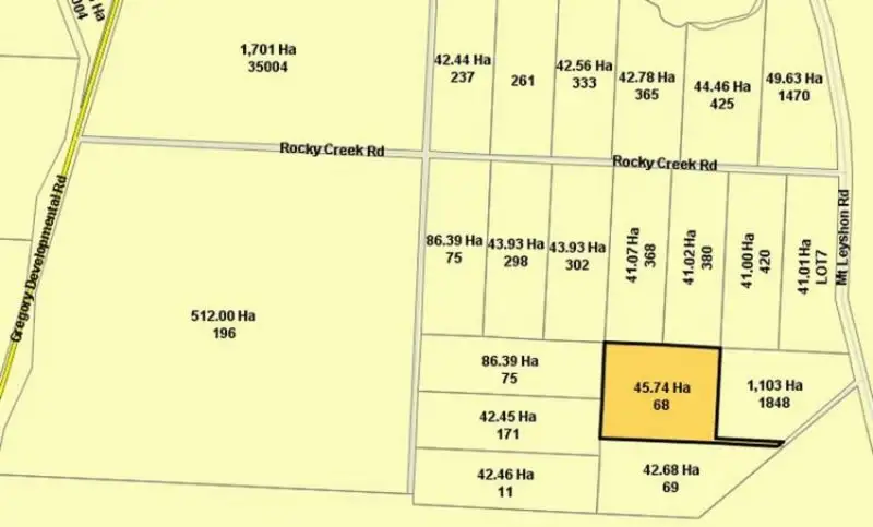 Main view of Homely land listing, 68 Price Road, Charters Towers QLD 4820