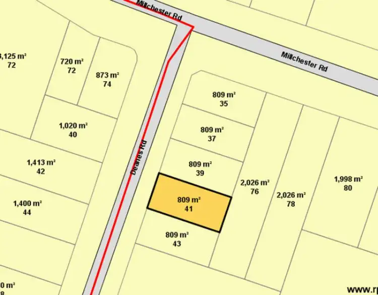 Third view of Homely land listing, 41 Deanes Road, Millchester QLD 4820
