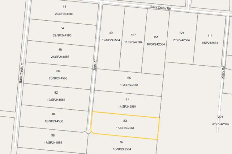 Third view of Homely land listing, 83 Josh Road, Southern Cross QLD 4820