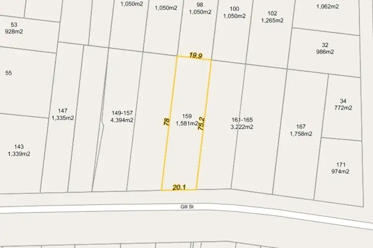 Third view of Homely land listing, 159 Gill Street, Charters Towers City QLD 4820