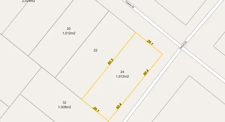 Main view of Homely land listing, 24 Towers Street, Charters Towers City QLD 4820