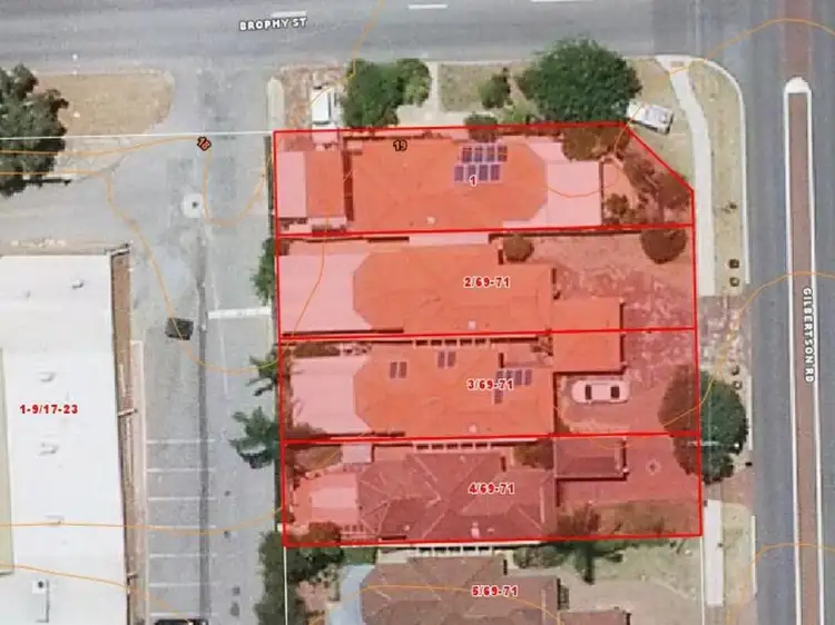 Main view of Homely unit listing, 1 Brophy Street, Kardinya WA 6163