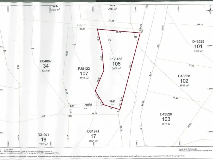 Second view of Homely land listing, 3A Mofflin Avenue, Darlington WA 6070