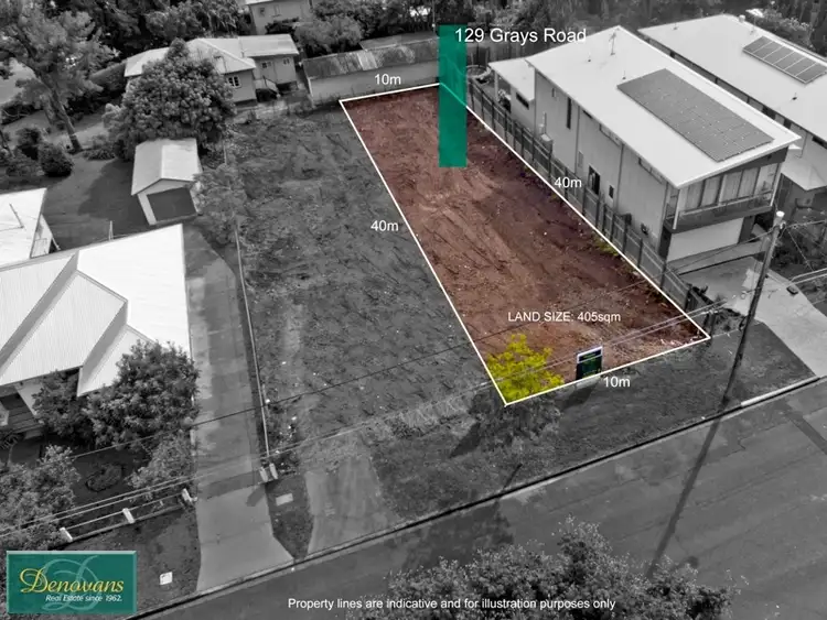Third view of Homely land listing, 129 Grays Road, Gaythorne QLD 4051