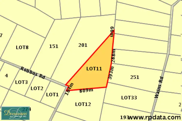 Second view of Homely land listing, 11 Robbos Road, Wieambilla QLD 4413