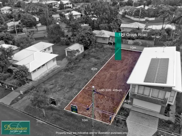Second view of Homely land listing, 129 Grays Road, Gaythorne QLD 4051