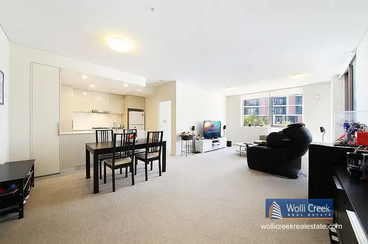 Second view of Homely apartment listing, 304/2 Discovery Point Pl, Wolli Creek NSW 2205