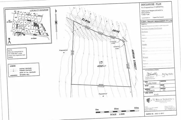 Second view of Homely land listing, Lot/17 Elwyn  Drive, Cedar Vale QLD 4285